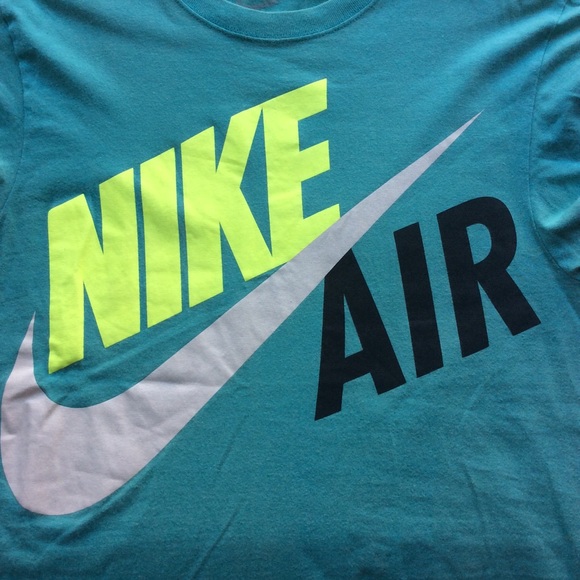Nike GreenNeon Yellow Graphics T-Shirt, Men’s S - Picture 4 of 7